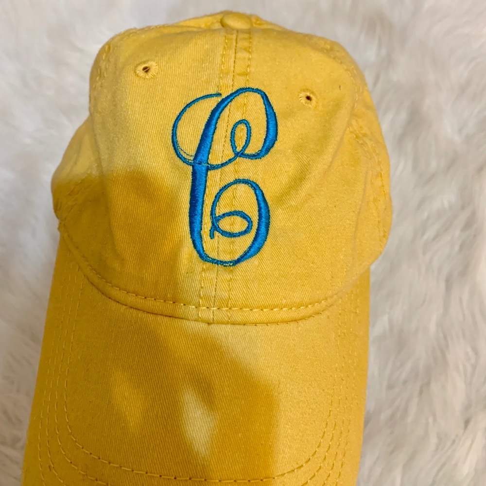 Monogram Letter C Hat